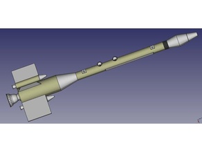 centuri skylab model roket parçaları kb4 araç 3d print model - Mito3D