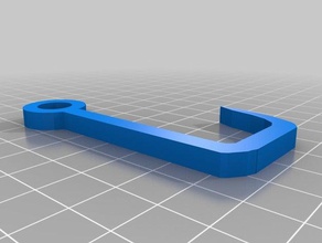cuadrado con fondo de gancho organización 3d print model - Mito3D