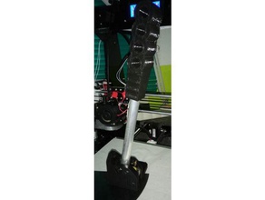 rally type handlebar 3d handbrake toy & game accessories handle logitech g27 sim racing 3d print model - Mito3D
