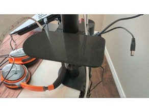 mount-it shelf office bracket 3d print model - Mito3D