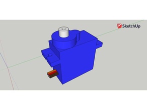 sg90 modelo de referencia robots 3d print model - Mito3D