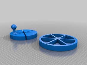 trivial adaptado juegos y juguetes de la discapacidad diversidad funcional juego 3d print model - Mito3D