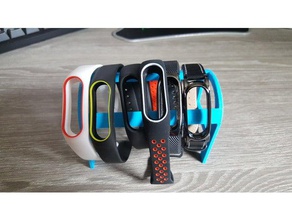 support bracelet mi band 2 gadgets xiaomi 3d print model - Mito3D