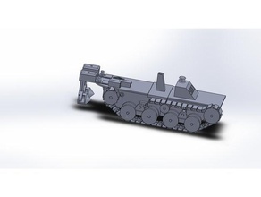 floating tank r c vehicles 3d print model - Mito3D