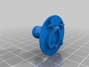 heart stars stamp office 3d print model - Mito3D