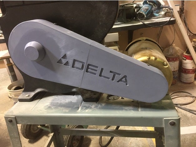 bandsaw guard delta 28-275 machine tools belt 3D print model - Mito3D
