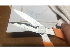 fiskars kitchen shears pivot replacement parts 3d print model - Mito3D