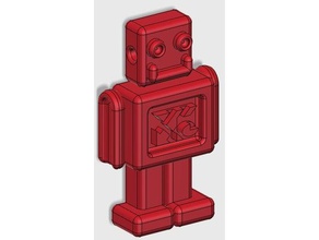 robô de lei brinquedo & acessórios para jogos cabo alimentação sólida seqüência caracteres thread 3d print model - Mito3D