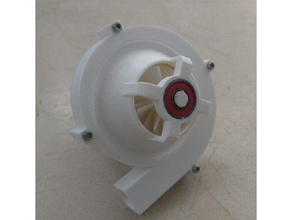 compressore centrifugo cuscinetto di supporto fori per le viti il fai da te La stampa 3d aria ventilatore d'aria centrifughe fan i 3d print model - Mito3D