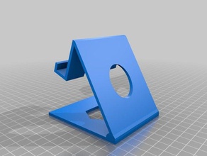 mein besonders angefertigt handy-Halter Ladestation Handy kundengebundene 3d print model - Mito3D