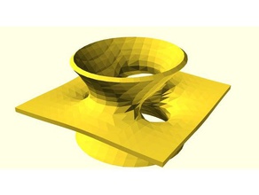 costa superfície matemática 3d print model - Mito3D