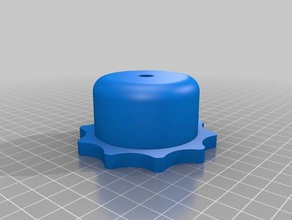 filament holder gear 3d printer accessories 3d print model - Mito3D