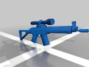 sharp shooter scope 3d printing 3d print model - Mito3D
