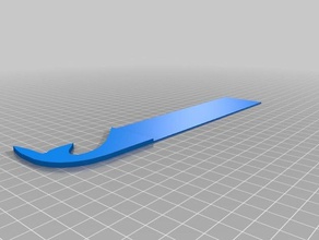 whale bookmark gadgets 3d print model - Mito3D