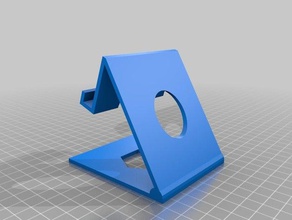 mein besonders angefertigt handy-Halter Ladestation Handy kundengebundene 3d print model - Mito3D