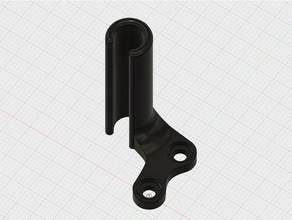 improved hotend cable holder anycubic kossel 3d printing 3d print model - Mito3D