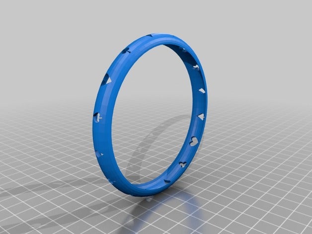 suits bangle bracelets 3D print model - Mito3D