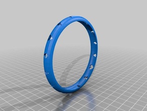 trajes de brazalete las pulseras 3d print model - Mito3D