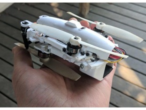 mini foldable quadcopter v3 r c vehicles drone runcam 3d print model - Mito3D