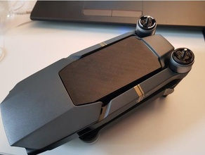mavic pro tampa da bateria hobby dji drone drones 3d print model - Mito3D