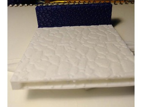 flagstone tile openlock 3d print model - Mito3D
