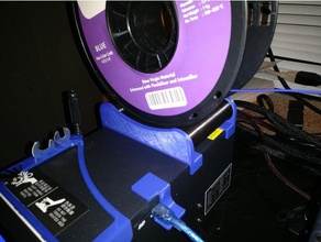 cr-10-roller-filament-Spulenhalter 3d Drucker Zubehör cr-10 roller spool-Halter 3d print model - Mito3D