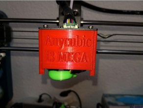 anycubic i3 mega hotend tampa Impressora 3d de peças 3d print model - Mito3D