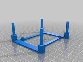 raspberry pi stack mount computer stackable 3d print model - Mito3D