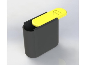 earbud earphone storage case audio box gadget music tangled 3d print model - Mito3D