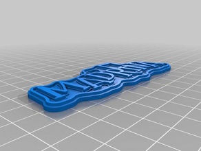 my customized xmas gift tag signs & logos 3d print model - Mito3D