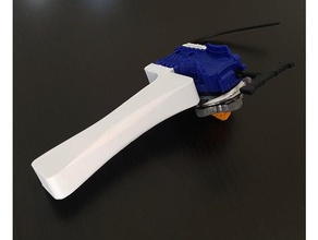 beyblade ráfaga lanzador de agarre la mancha verter lanceur juguetes y accesorios juego 3d print model - Mito3D
