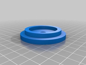 filament spool holder 48mm 3d printer accessories anet a8 3d print model - Mito3D