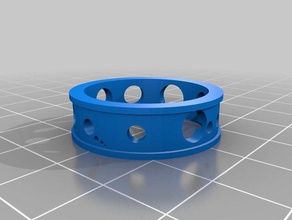 anillo 225 la joyería personalizado 3d print model - Mito3D