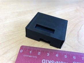 o caso pequeno wemos d1 mini esp8266 oled ssd1360 eletrônica 3d print model - Mito3D