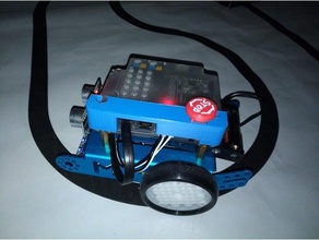 mbot robot stop button robotics 3d print model - Mito3D