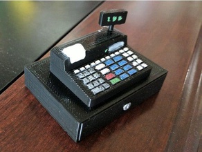 modern cash register 3d printing 3d print model - Mito3D