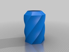 heptagonal lampshade decor 3d print model - Mito3D