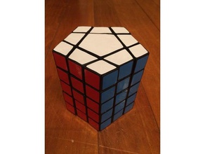 pentagonal 3x3x5 twisty puzzle puzzles 3x5x3 5x3x3 cube pentagon prism rubik rubik's rubiks 3d print model - Mito3D