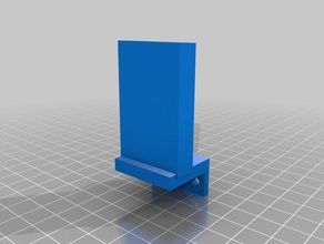Blaue Band Haken monoprice mini-delta 3d Drucker Zubehör 3d print model - Mito3D