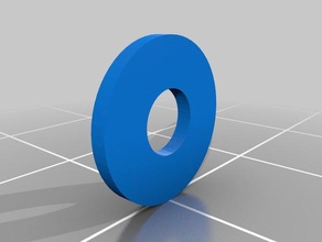 different sizes m4 washer parts 3d print model - Mito3D