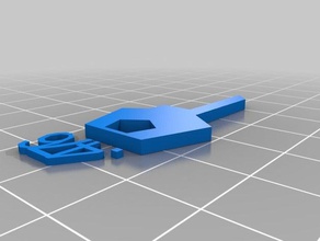 a minha chave personalizada produtos para casa personalizado 3d print model - Mito3D