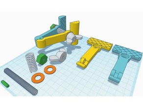de mano mini tornillo banco no probado herramientas a cabo la herramienta 3d print model - Mito3D