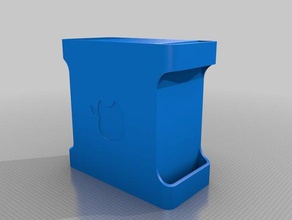 boîtier de l'ordinateur contenant les conteneurs apple le conteneur bureau l'organisateur mac pro porte-papier porte-crayon 3d print model - Mito3D