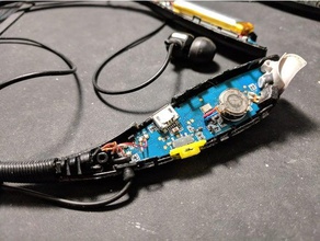 interrupteur de remplacement ajustement lg tone hbs-700 hbs-730 l'audio 3d print model - Mito3D