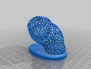 de voronoi bout à sculptures 3d print model - Mito3D
