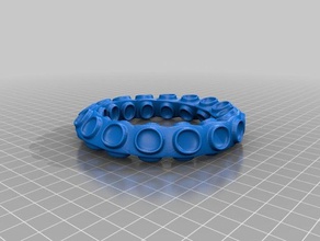 pulpo moebuis anillo matemáticas art moebius el 3d print model - Mito3D