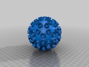 sfera virus biologia 3d print model - Mito3D