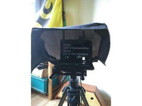 teleprompter experimentell Kamera 15mm rods 3d print model - Mito3D
