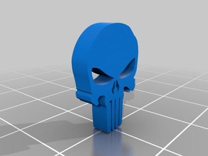 punisher badge le costume 3d print model - Mito3D