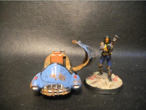 fallout 4 fusion flea revised 3d printing 28mm post apocalyptic wasteland warfare 3d print model - Mito3D